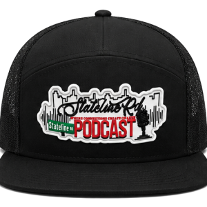 Premium Richardson Flat Bill Snapback Hats (Black)