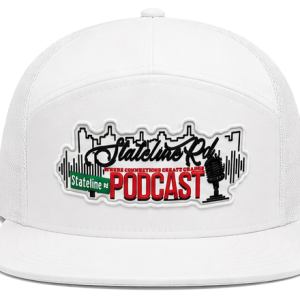 Premium Richardson Flat Bill Snapback Hats (White)